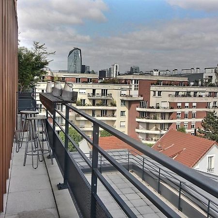 Apartament Le Toit Du Montvalerien Suresnes Zewnętrze zdjęcie